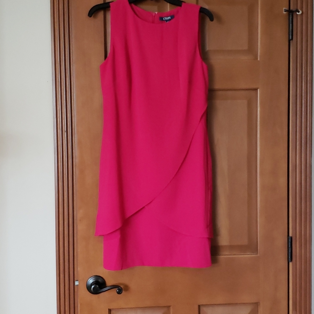 Chaps Dress bright pink